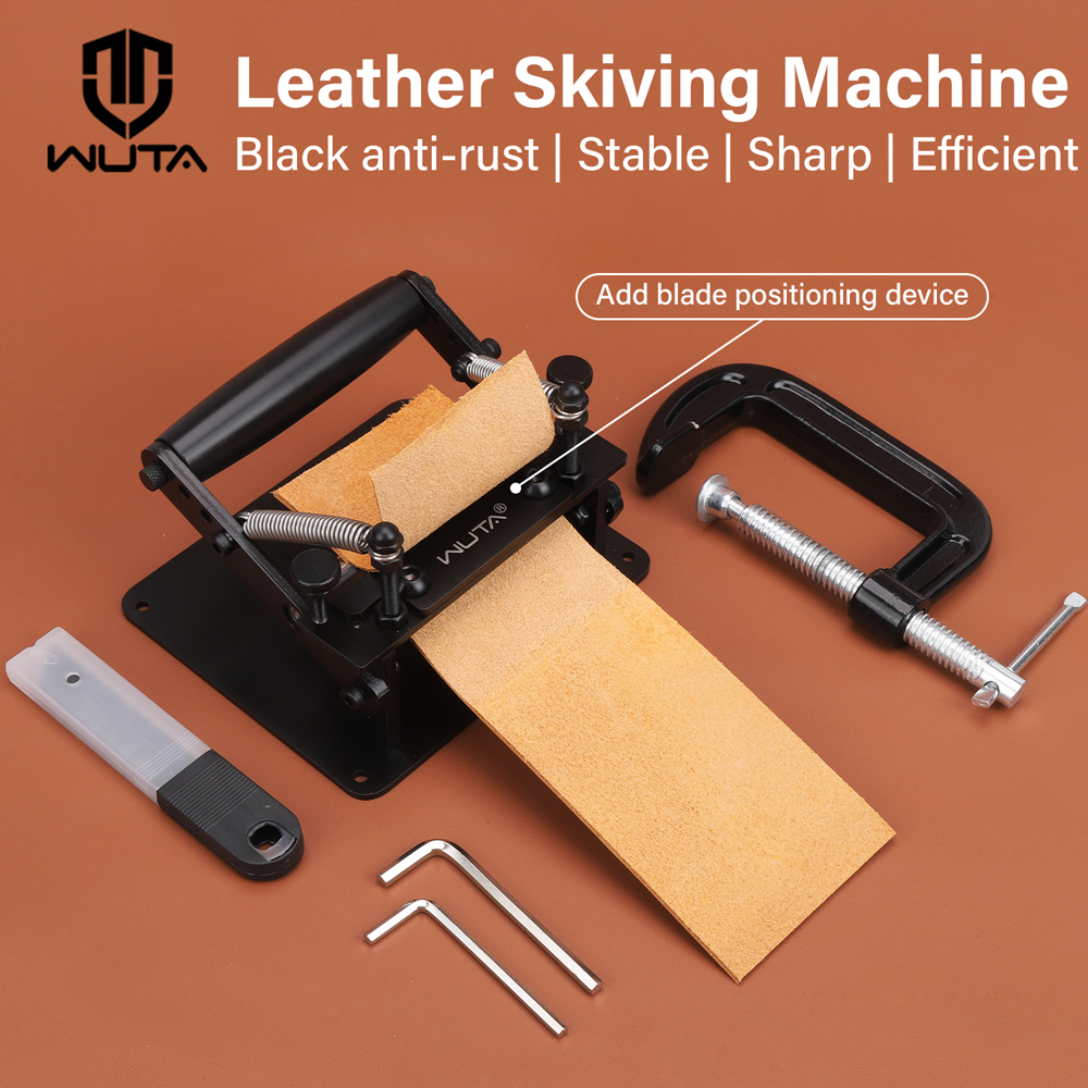 Skiver Leather Thin - WUTA Manual Leather Skiving Machine Strip