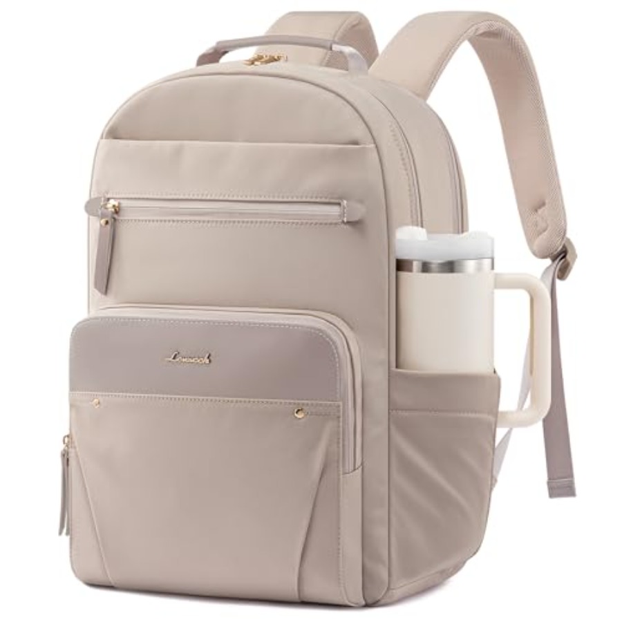 Leather Working - Laptop Backpack for Women with Leather