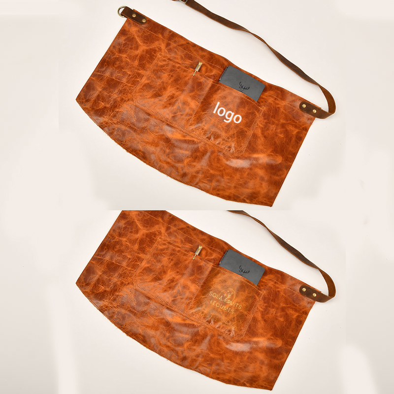 Leatherwork Apron - Men's Fashion Work Apron With Fullpiece