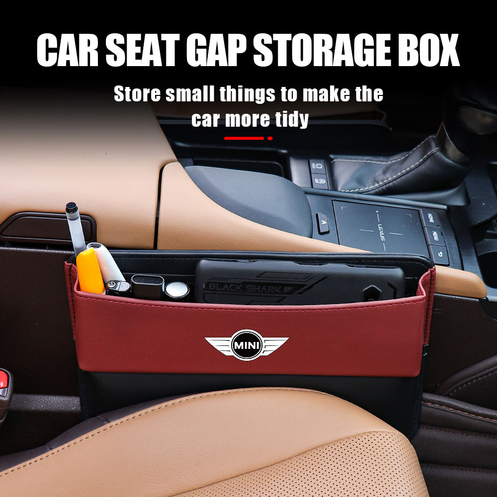 Leather Works Near Me - Car Leather Seat Gap Storage Box