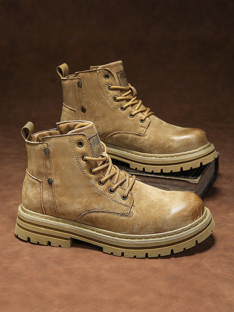 Leatherwork Training - Men's Desert Motorcycle Battle Training Waterproof
