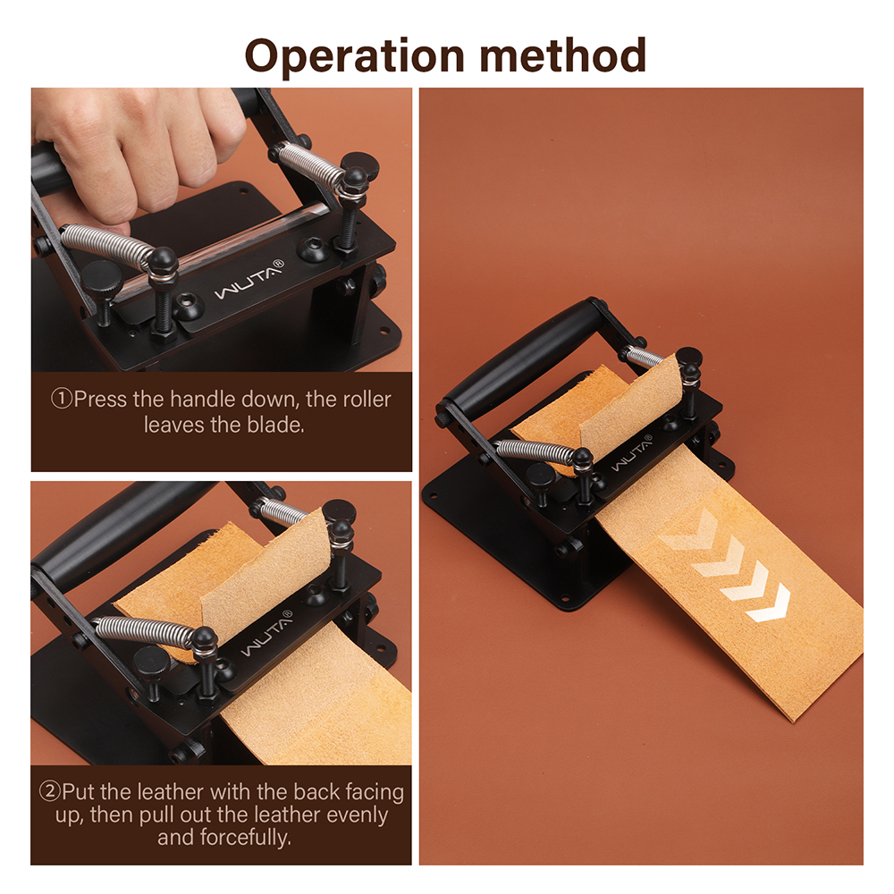 WUTA Manual Leather Skiving Ma - Skiver Leather Thin のレビューと価格