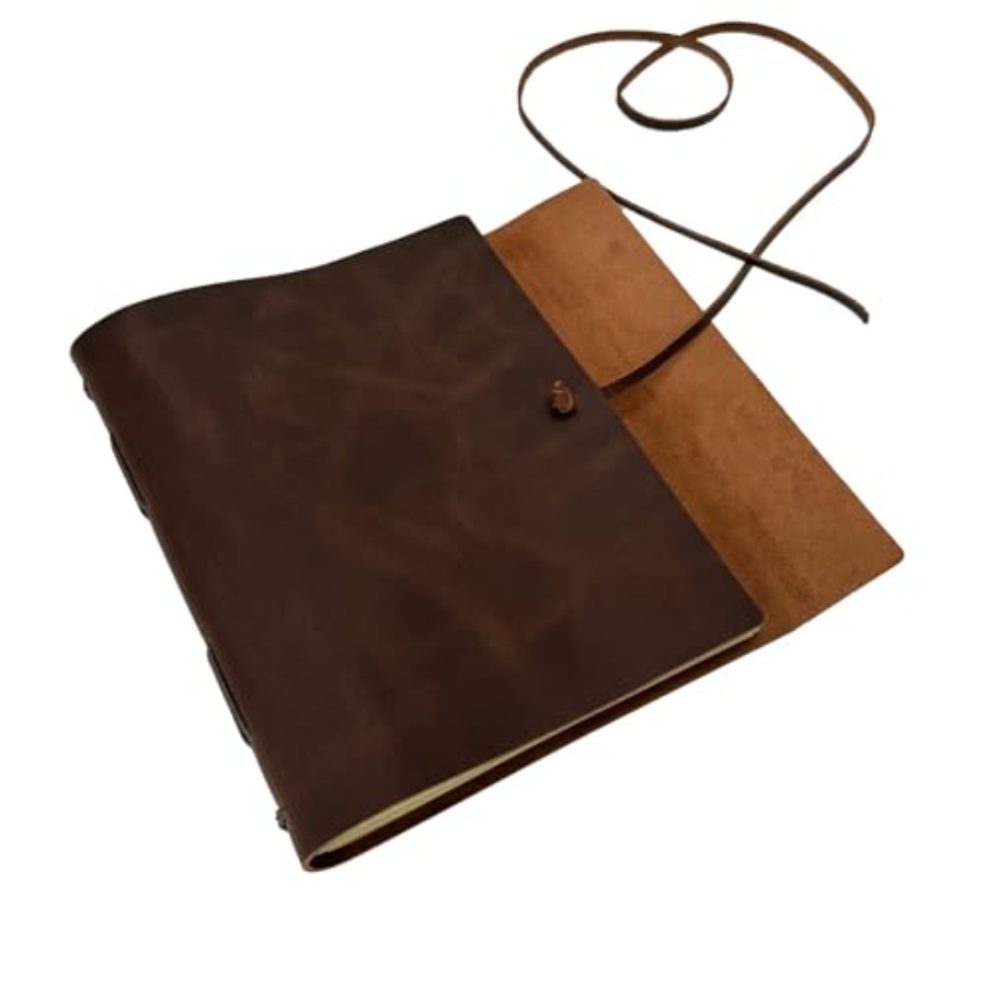 Large Notebook Journal - Genui - Leather Work Notebook のレビューと価格