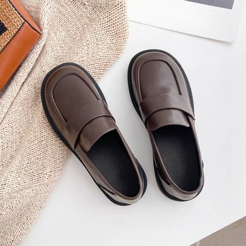Women's Genuine Leather Flat S - Leather Work Flats Women のレビューと価格