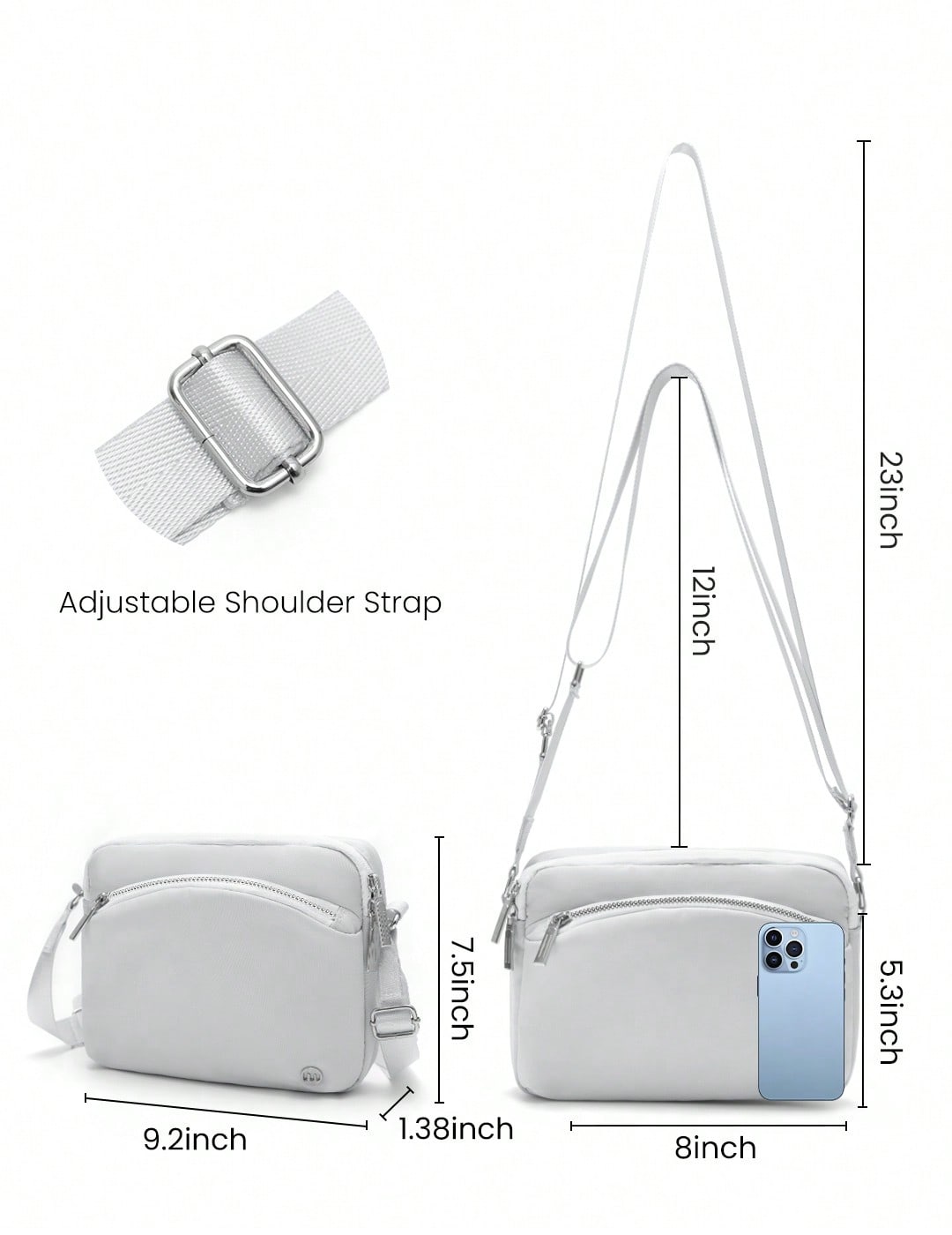Small Crossbody Bag For Women  - Leather Workshop のレビューと価格