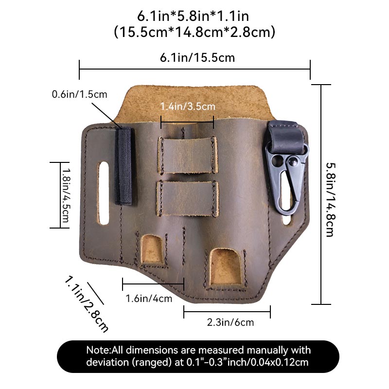 Outdoor Work Multitool Holder  - Leatherwork Knife Sheath のレビューと価格