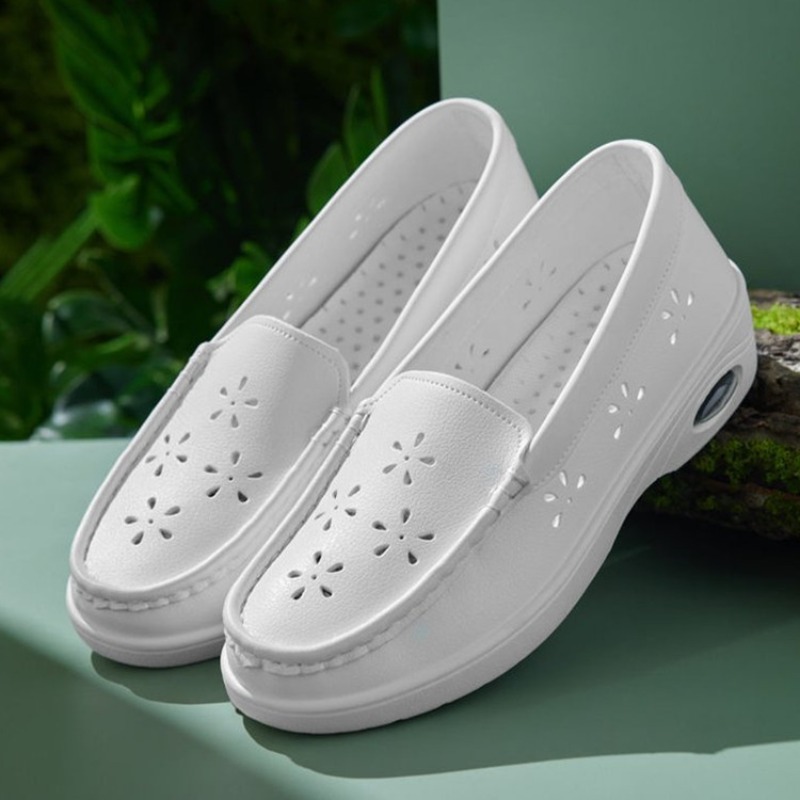 Nurse Shoes Womens Soft Sole B - Leather Work Flats Women のレビューと価格