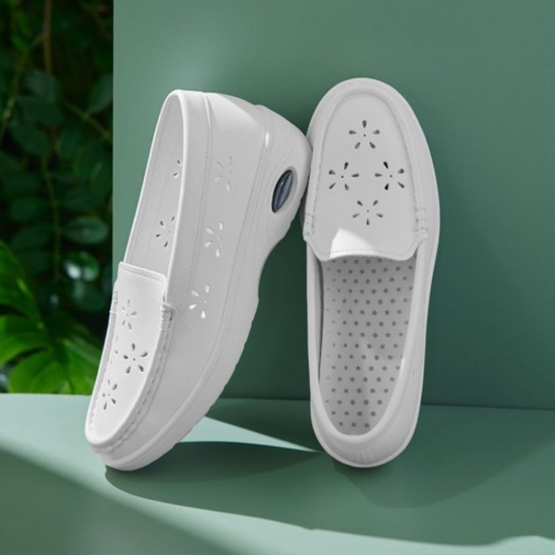 Nurse Shoes Womens Soft Sole B - Leather Work Flats Women のレビューと価格