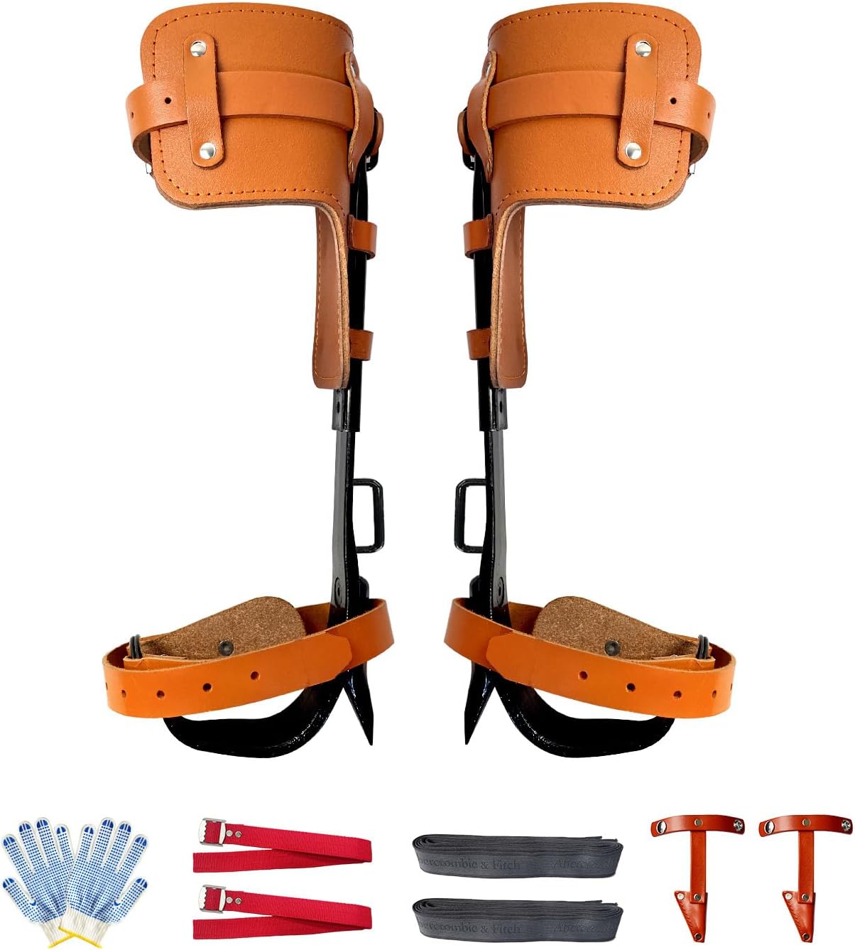 Upgraded Tree Climbing Spurs w - Leather Working のレビューと価格
