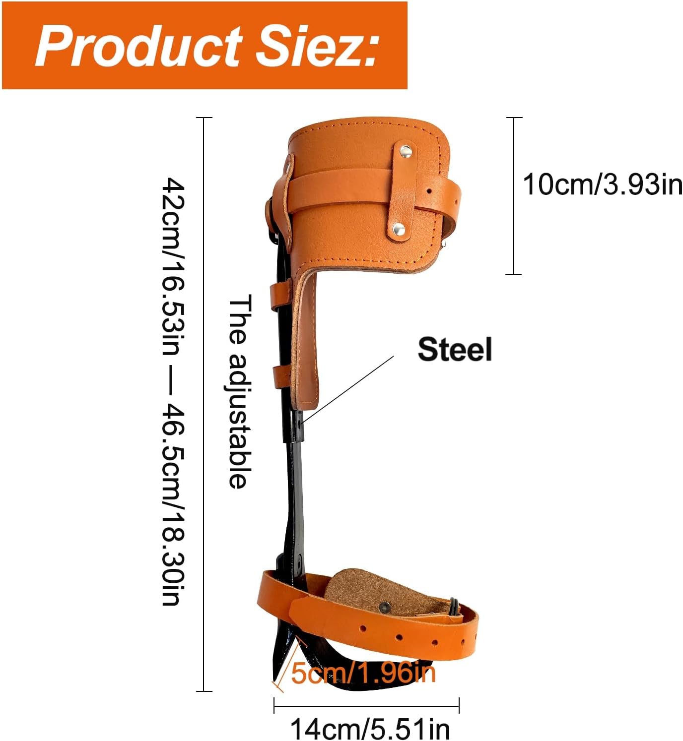 Upgraded Tree Climbing Spurs w - Leather Working のレビューと価格