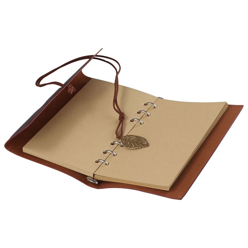 Vintage PU Leather Travelers N - Leather Work Notebook のレビューと価格