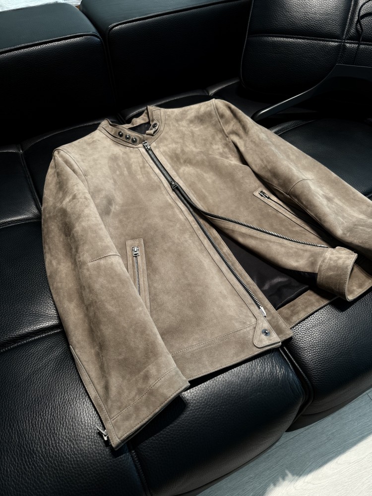 Fashion Mens New Slim Fit Stan - Leather Work Jacket Mens のレビューと価格