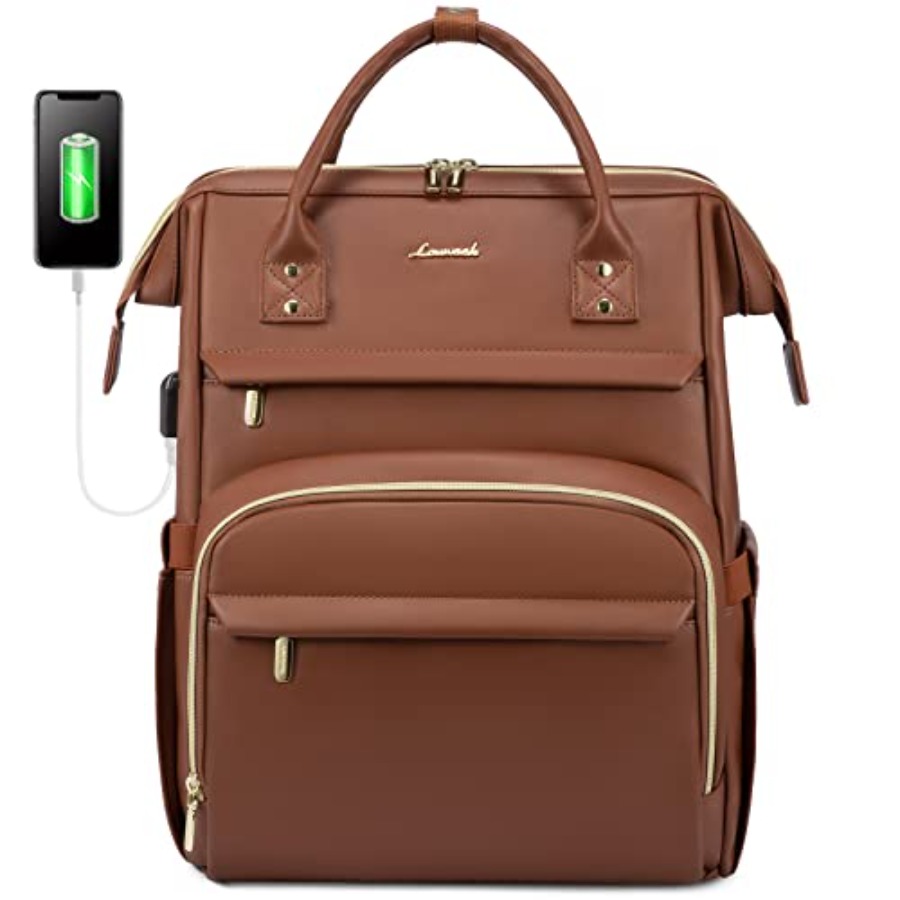 Leather Laptop Backpack for Wo - Leather Working のレビューと価格