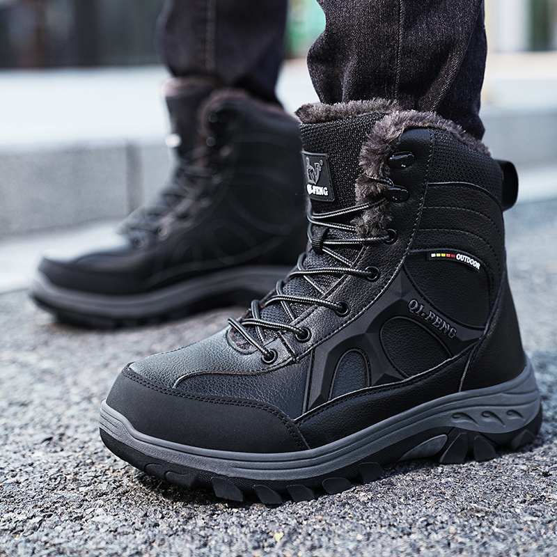 Outdoor Hiking Boots Plus Size - Leatherwork Training のレビューと価格