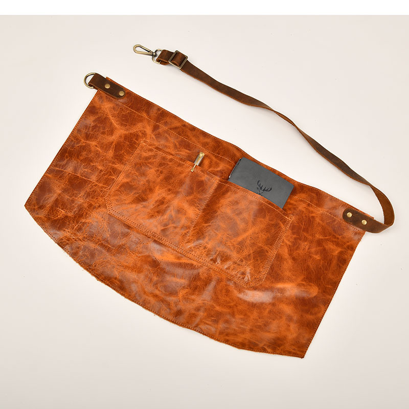 Men's Fashion Work Apron With  - Leatherwork Apron のレビューと価格