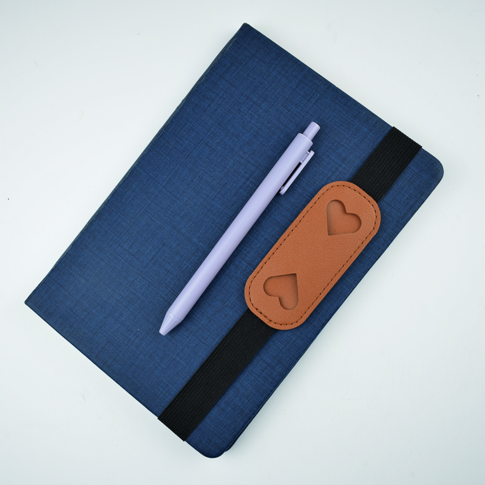 Elastic PU Leather Pen Holder  - Leather Work Notebook のレビューと価格