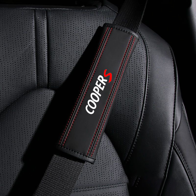 2Pcs Car Seat Belt Nappa Leath - Leather Works Near Me のレビューと価格