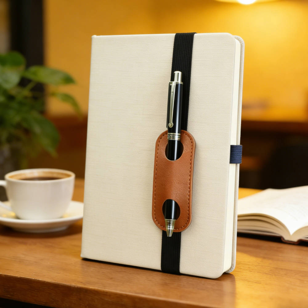 Portable Notebook Pen Holder w - Leather Work Notebook のレビューと価格