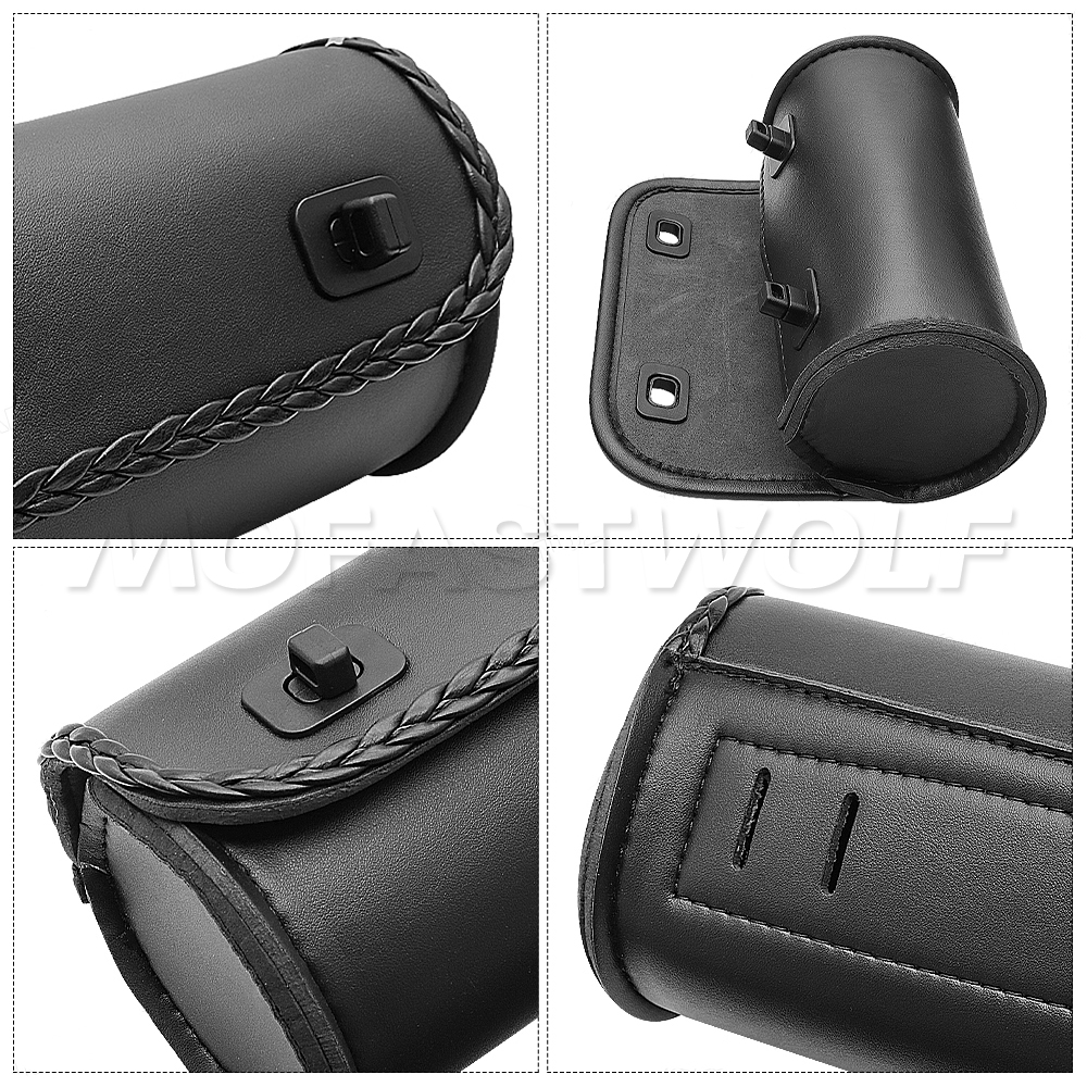Motorcycle Fork PU Leather Tra - Leather Workshop のレビューと価格