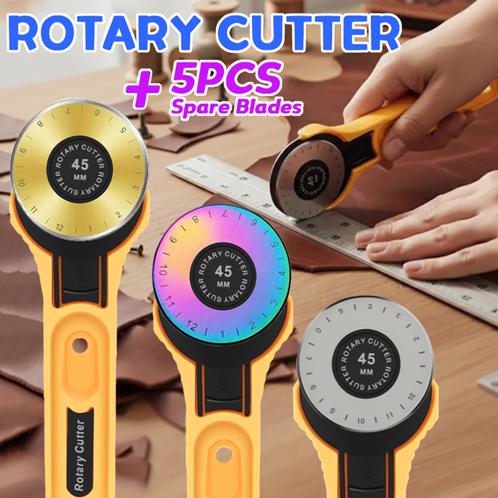 45mm Rotary Fabric Cutter Leat - Leather Workshop のレビューと価格