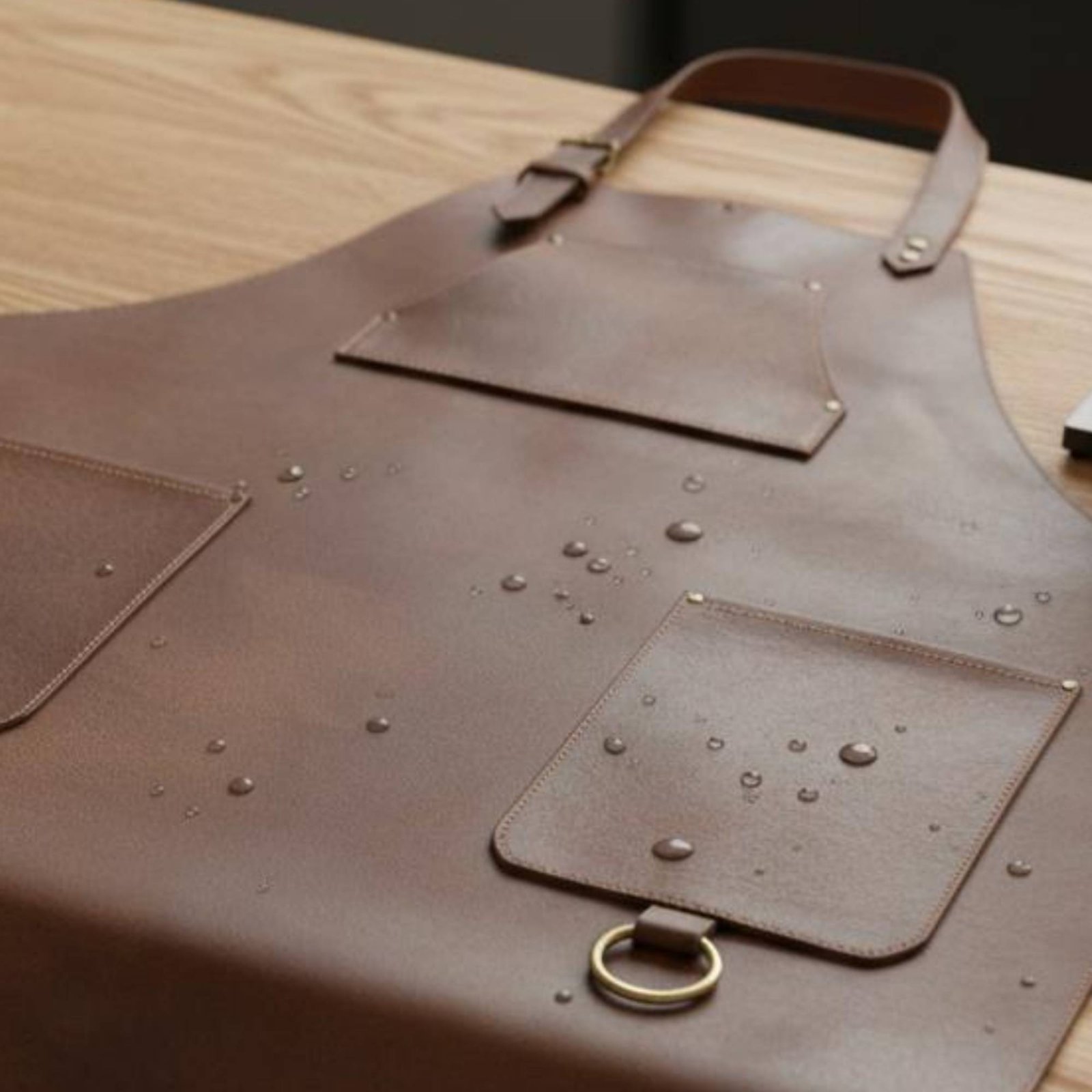 Waterproof Hair Stylist Apron  - Leatherwork Apron のレビューと価格