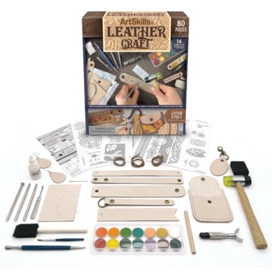 Leather Working Kit, Leather T - Leather Work In Art のレビューと価格
