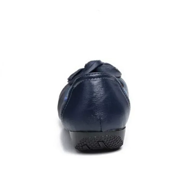 Spring\Autumn PU leather Shoes - Leather Work Flats Women のレビューと価格