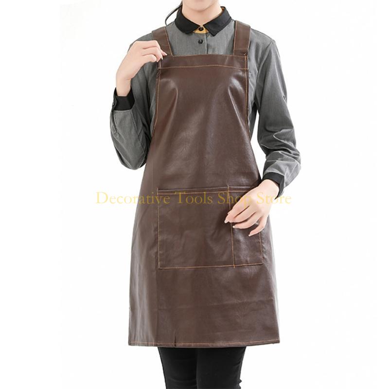 QX2E Artificial Leather Waterp - Leatherwork Apron のレビューと価格