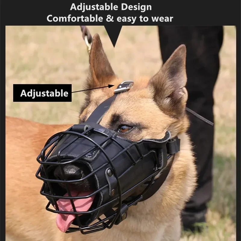 Mouth Cage German Shepherd Dog - Leatherwork Training のレビューと価格