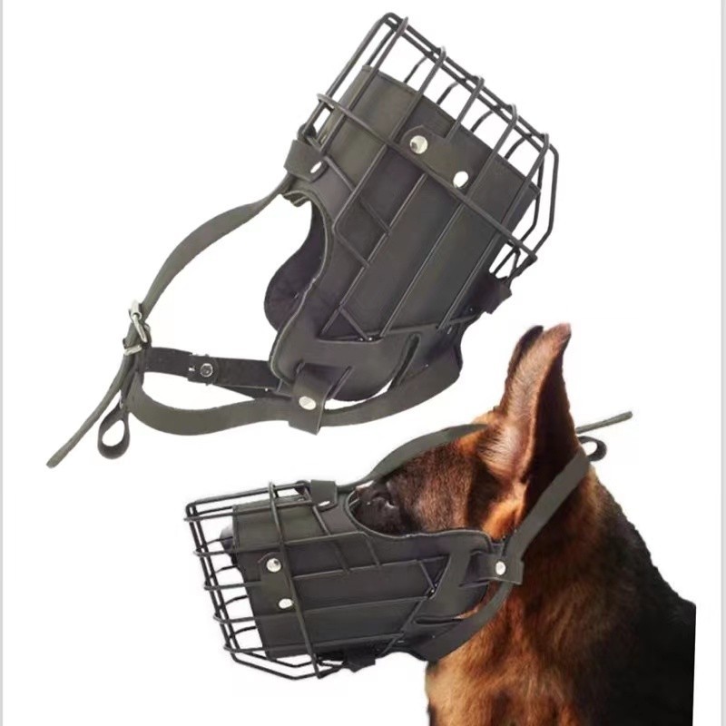 Mouth Cage German Shepherd Dog - Leatherwork Training のレビューと価格