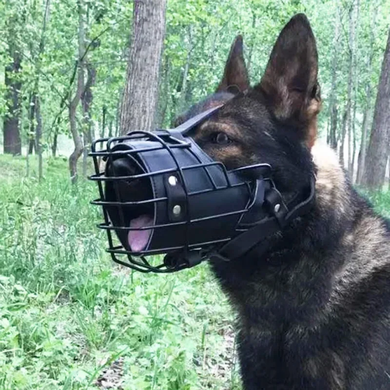 Mouth Cage German Shepherd Dog - Leatherwork Training のレビューと価格