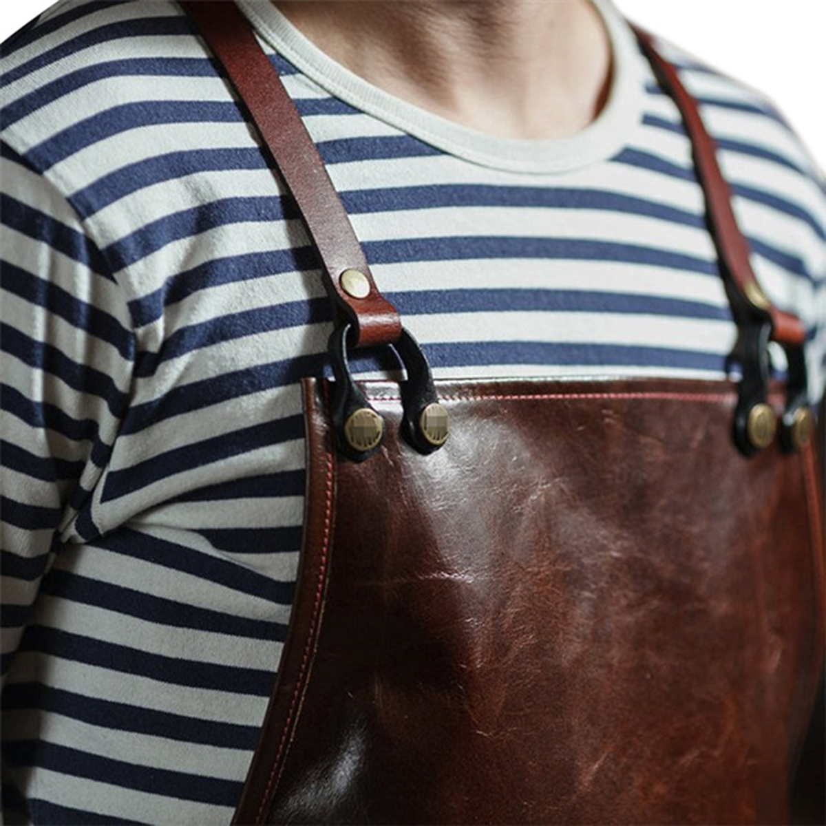 Men's Leather Work Apron with  - Leatherwork Apron のレビューと価格
