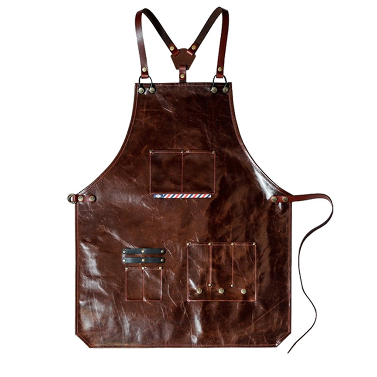 Men's Leather Work Apron with  - Leatherwork Apron のレビューと価格