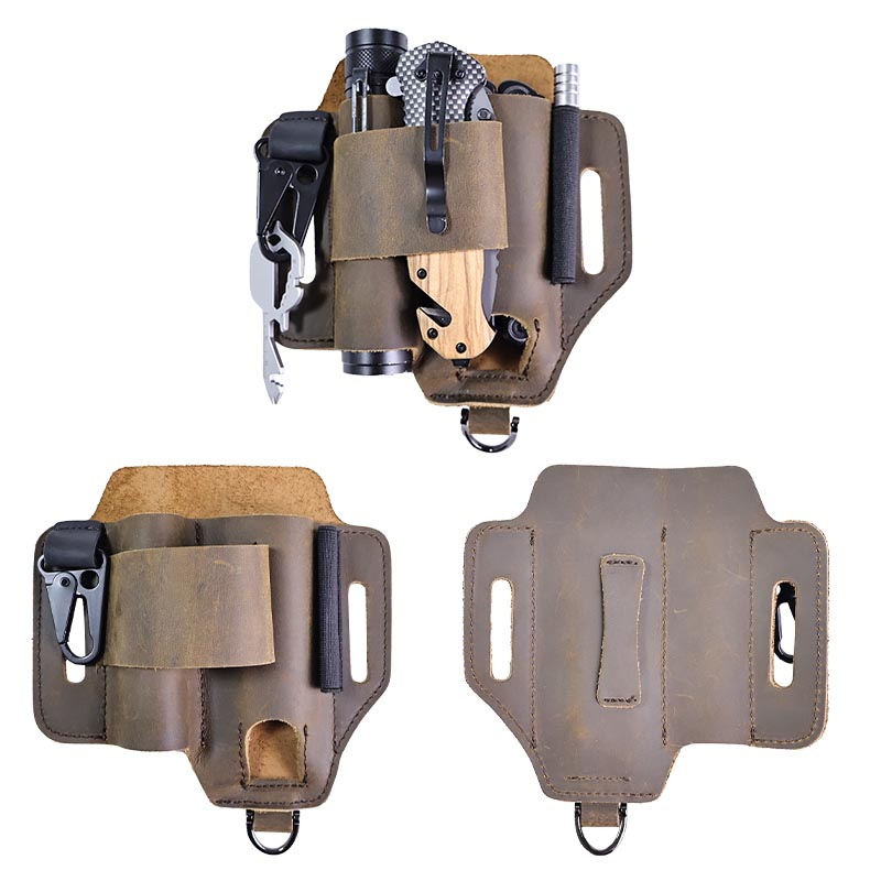 Genuine Leather Tactical Fanny - Leatherwork Knife Sheath のレビューと価格
