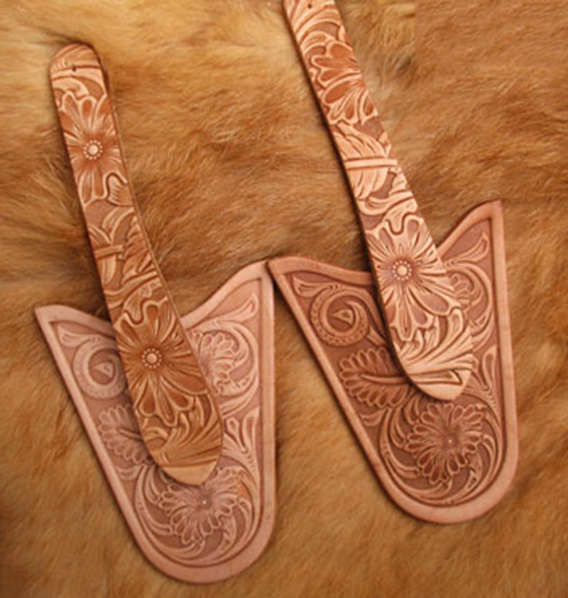 Tang dynasty flower Hand-work  - Unique Leather Work のレビューと価格