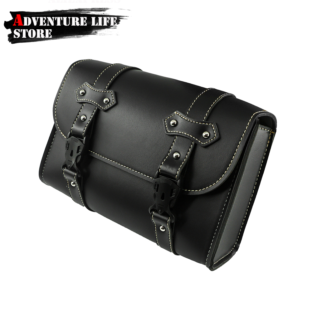 Motorcycle Front Fork Saddleba - Leather Workshop のレビューと価格