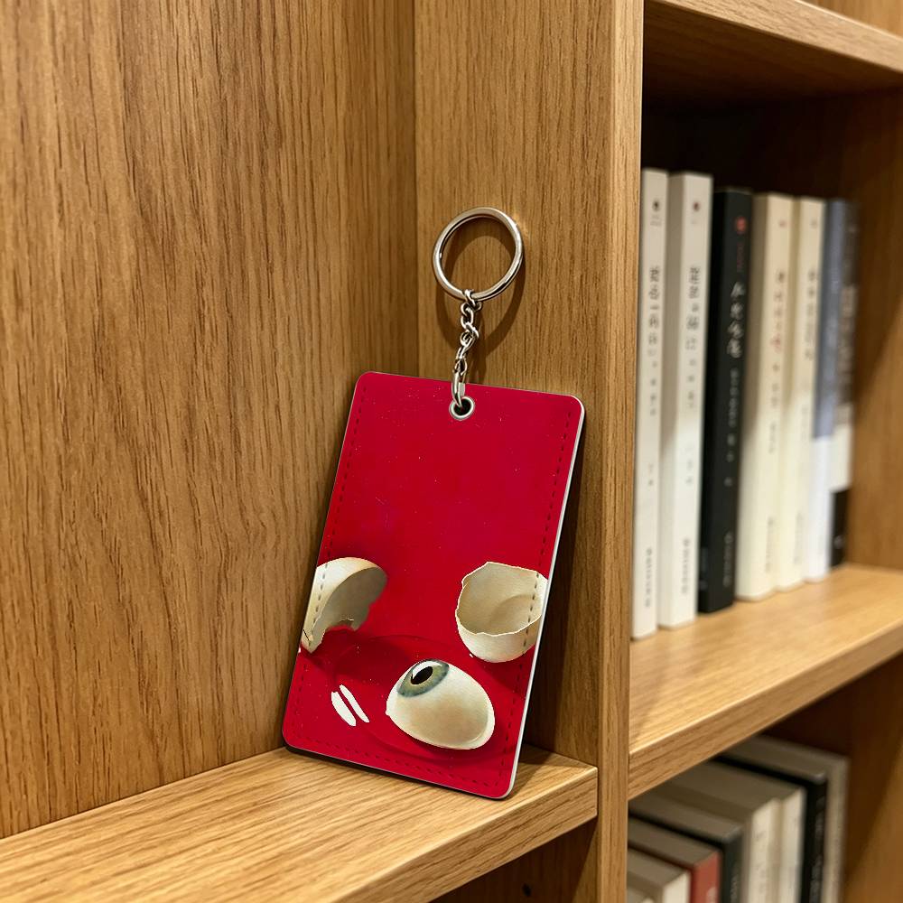 R-Rene Magritte Art Badge Hold - Leather Work In Art のレビューと価格