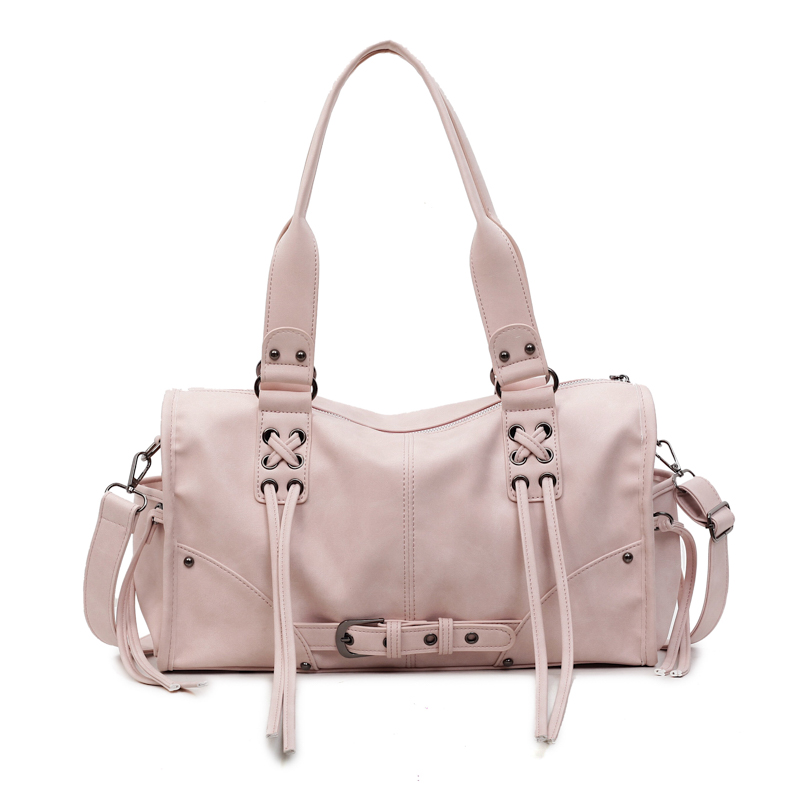 PU Leather Simple Pillow Shoul - Leather Workshop のレビューと価格