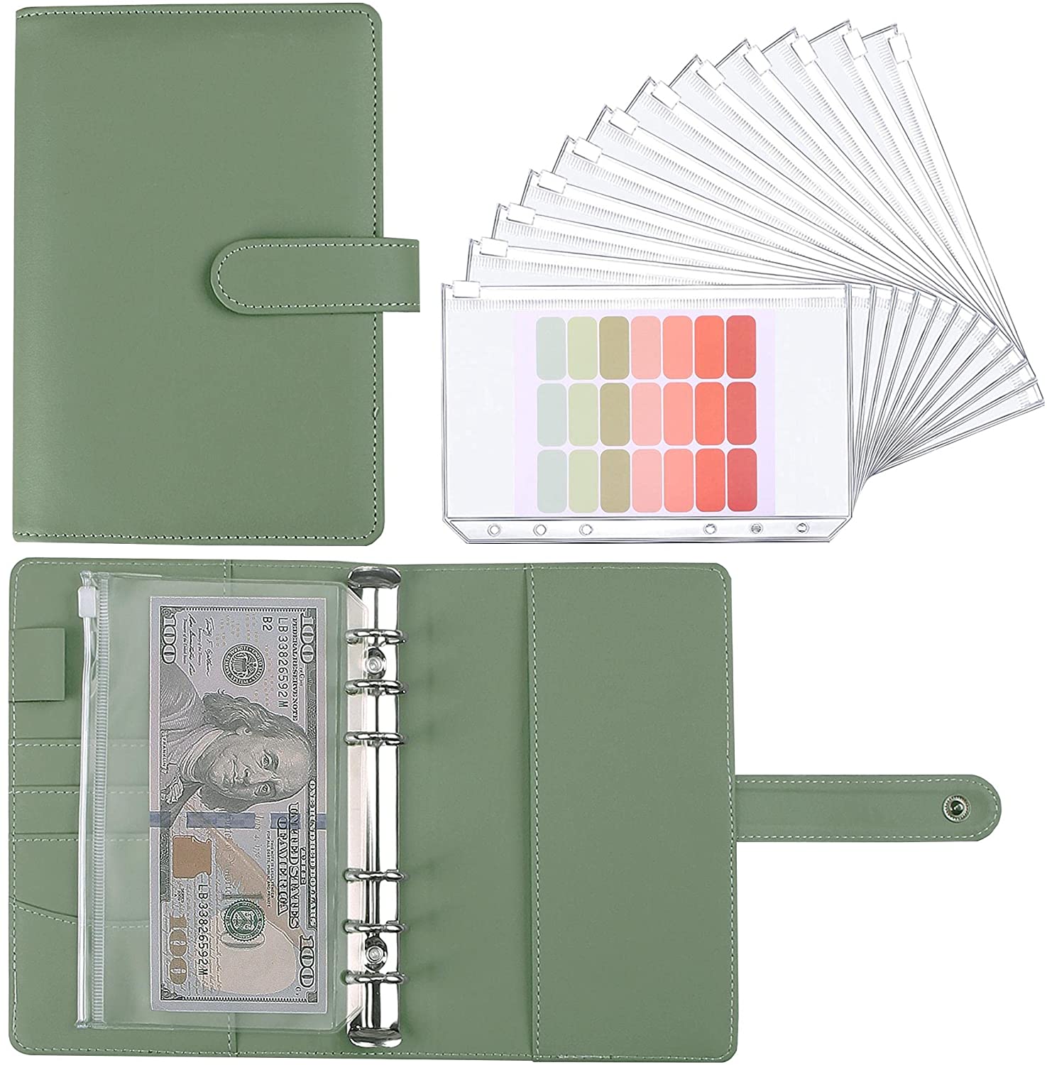 A6 Budget Binder Planner With  - Leather Work Notebook のレビューと価格