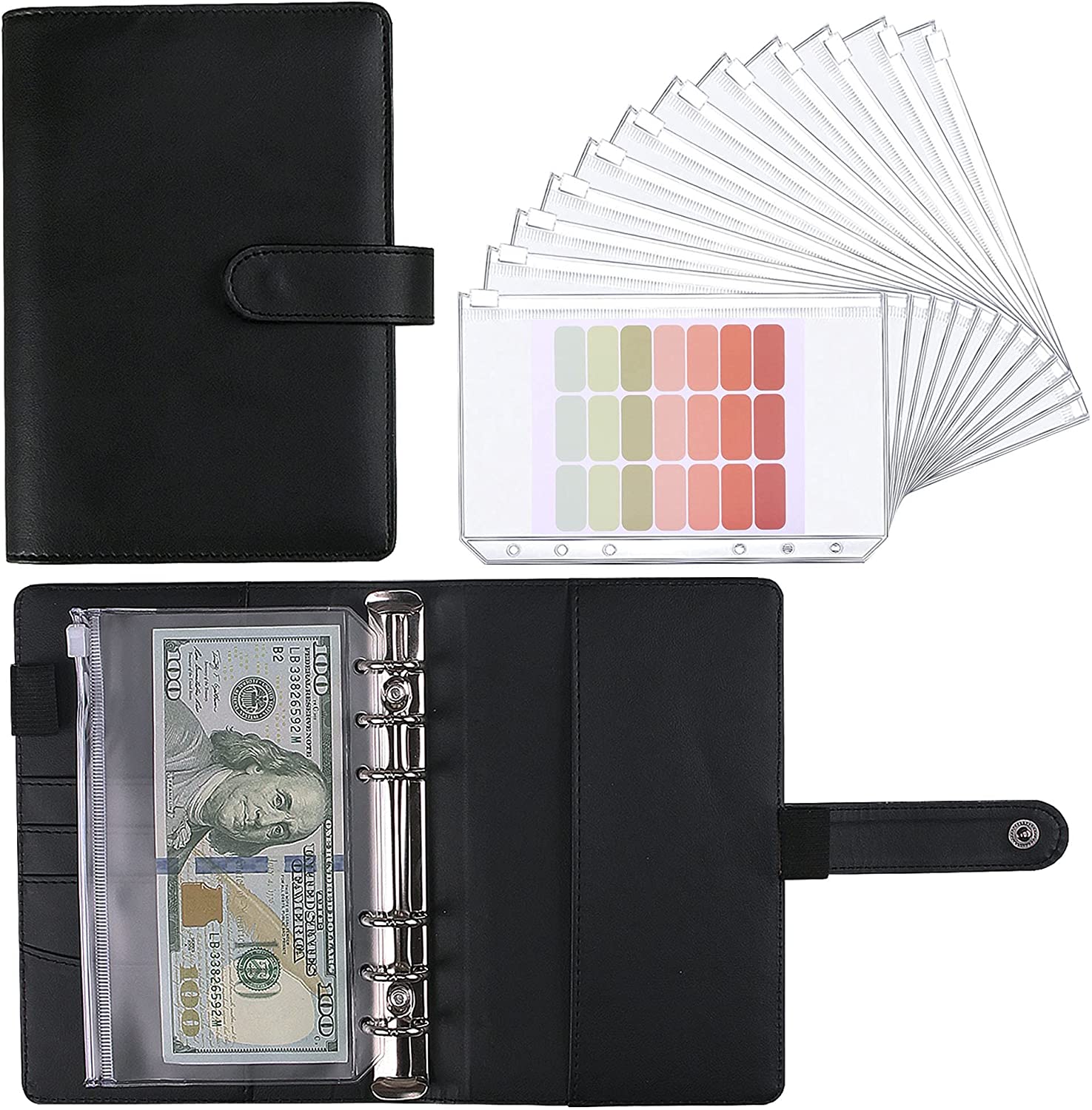A6 Budget Binder Planner With  - Leather Work Notebook のレビューと価格