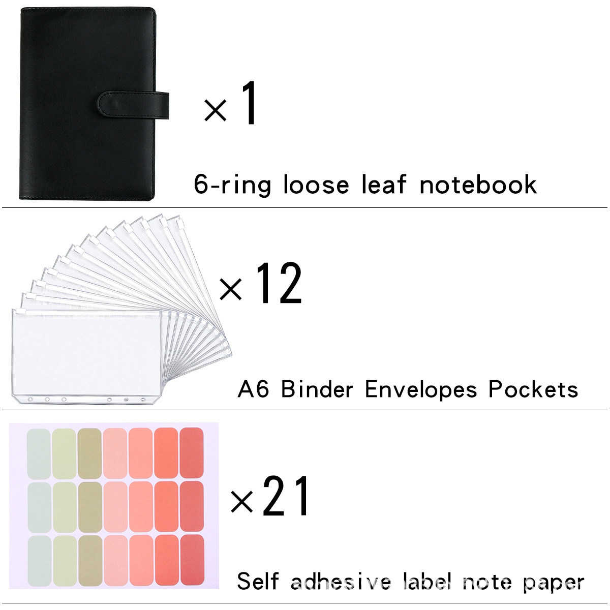 A6 Budget Binder Planner With  - Leather Work Notebook のレビューと価格