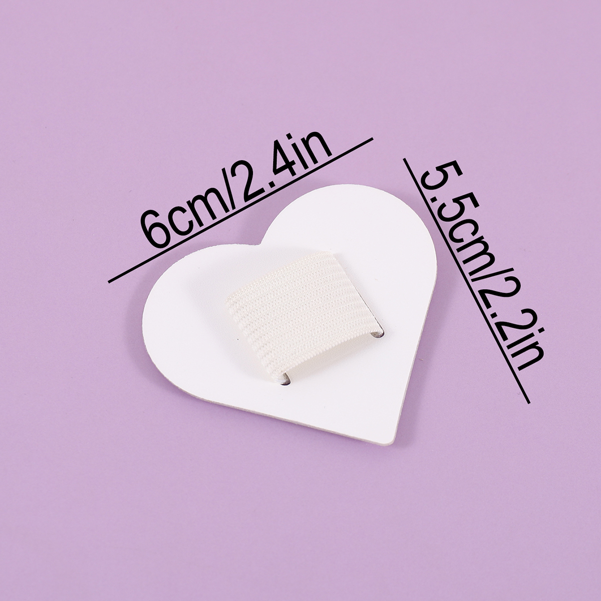 Self-Adhesive Heart Pen Clip H - Leather Work Notebook のレビューと価格