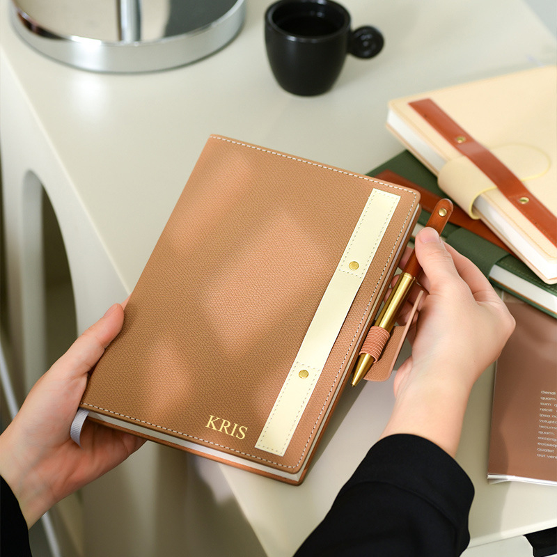 Engraving PU Cover A5 Notebook - Leather Work Notebook のレビューと価格