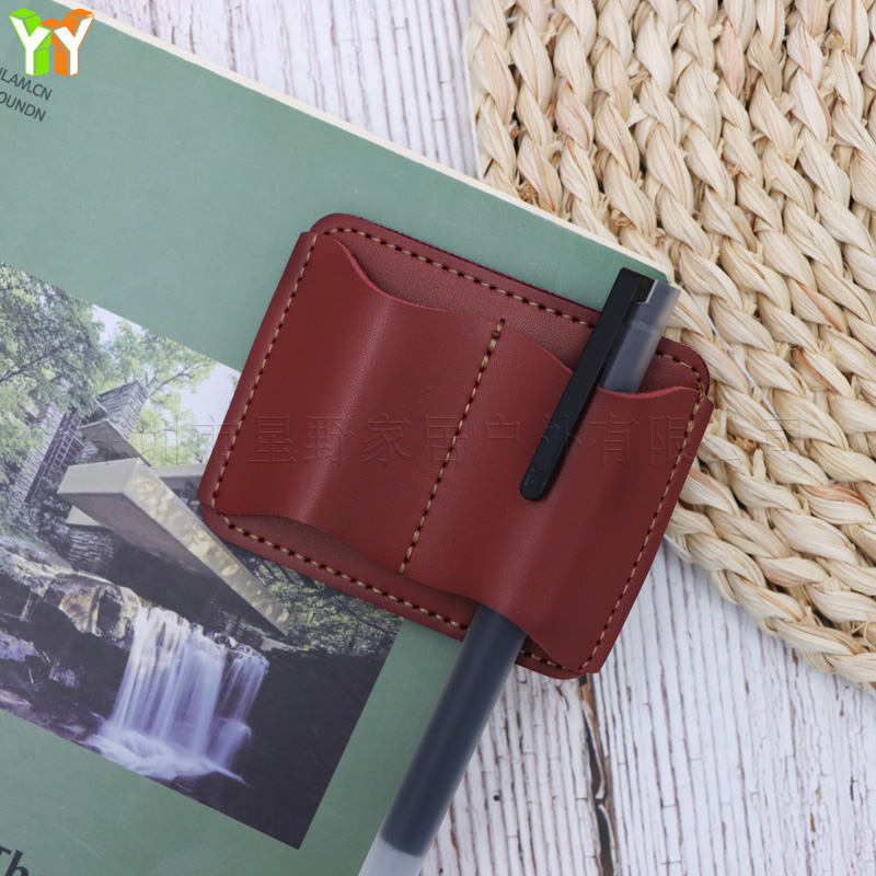 Portable PU Leather Pen Holder - Leather Work Notebook のレビューと価格
