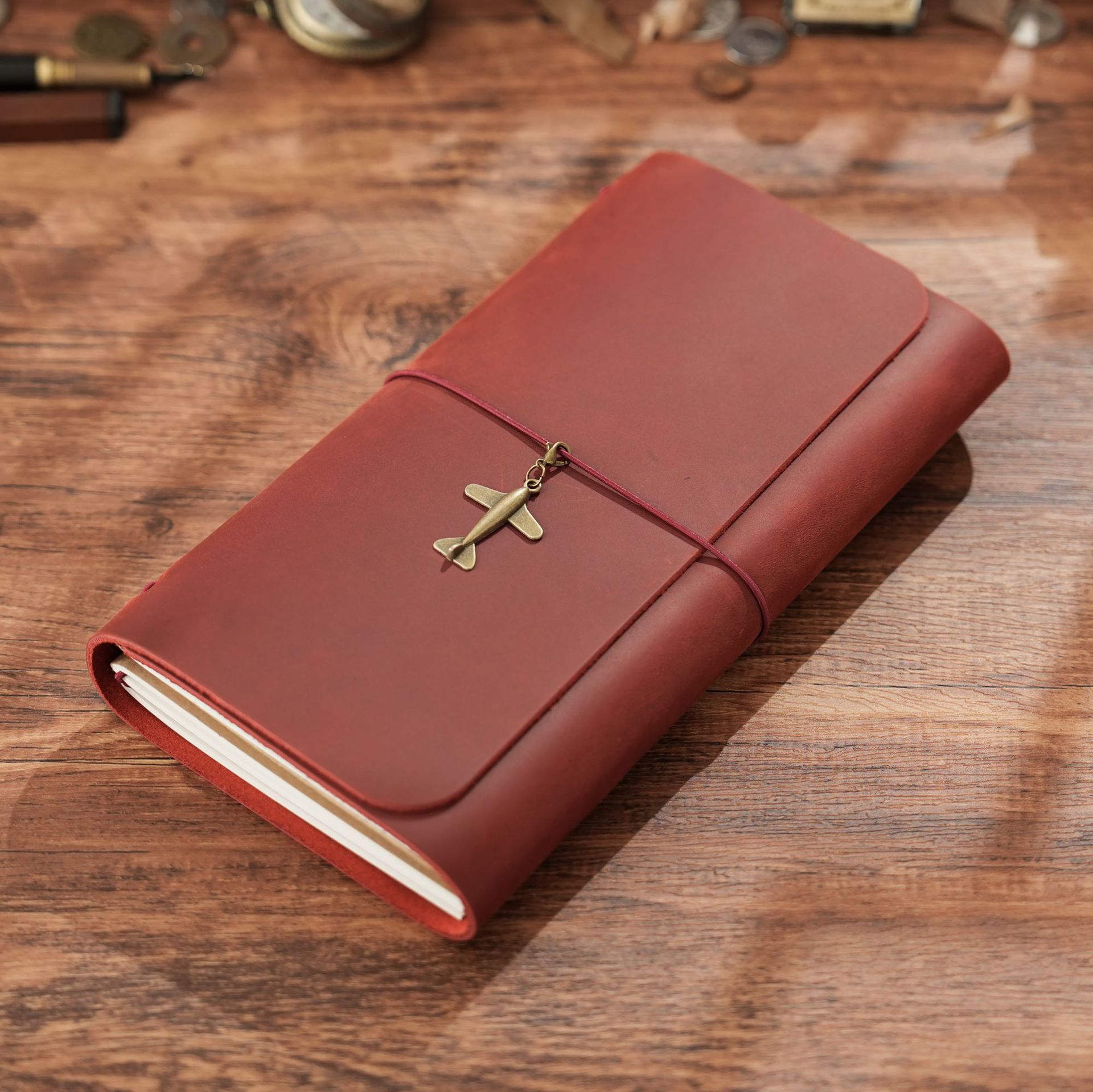 New Arrival Triple Fold TN Tra - Leather Work Notebook のレビューと価格