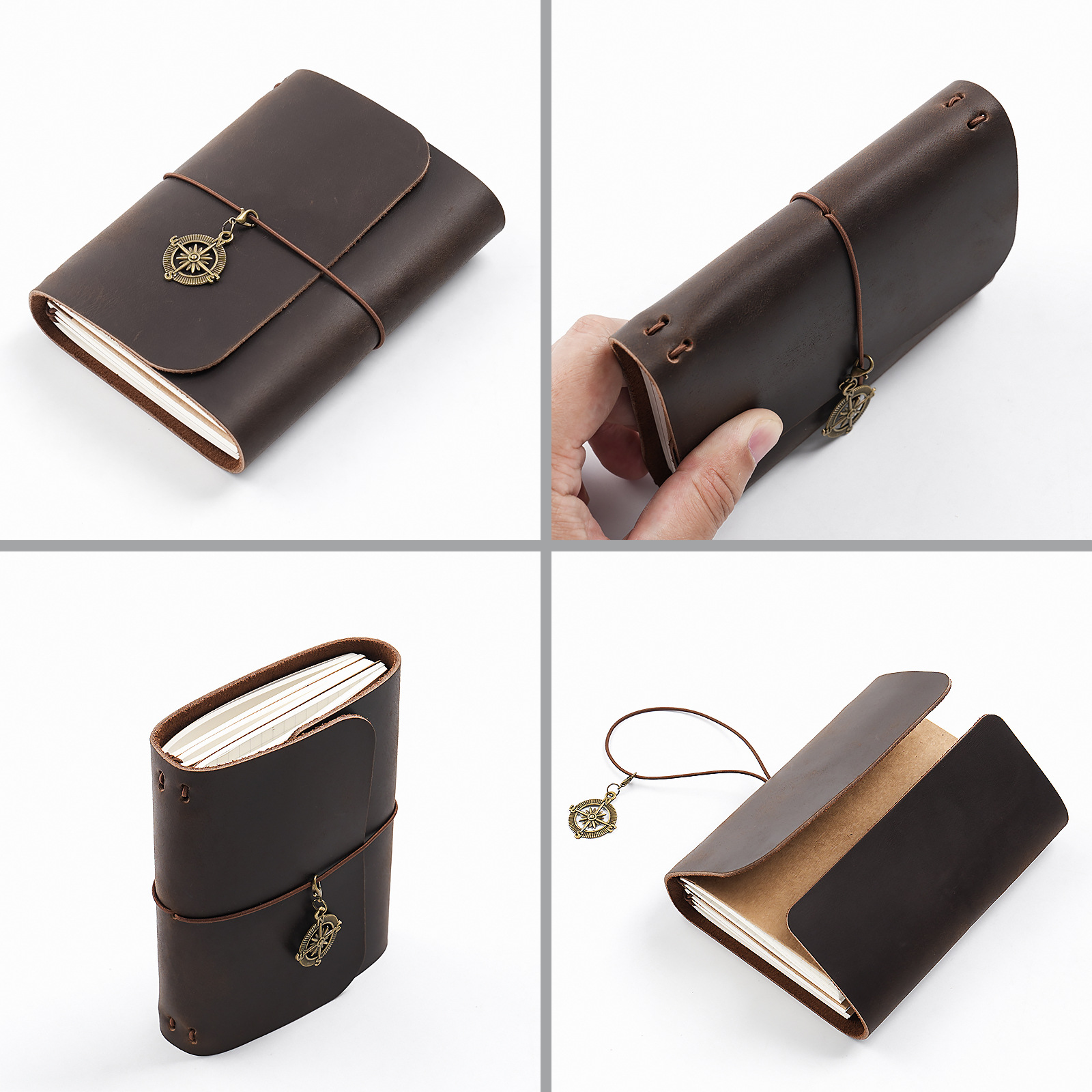 New Arrival Triple Fold TN Tra - Leather Work Notebook のレビューと価格