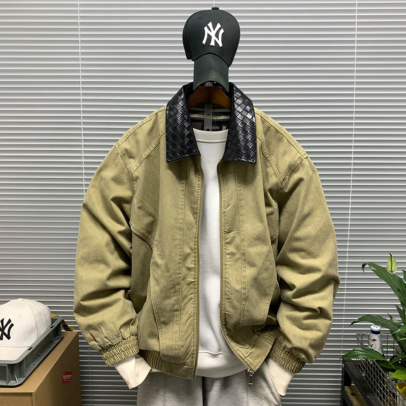 Mens Vintage American Washed D - Leather Work Jacket Mens のレビューと価格