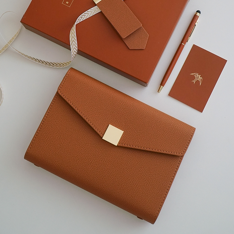 A5 Pu Leather Binder Notebook  - Leather Work Notebook のレビューと価格