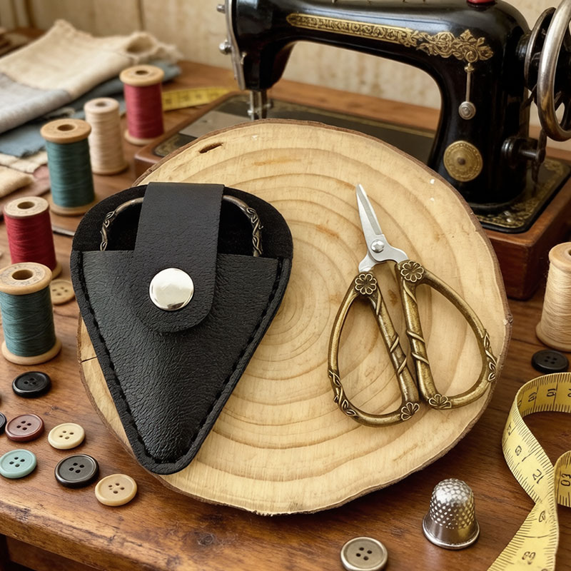 Mini Vintage Scissors Stainles - Leather Work In Art のレビューと価格