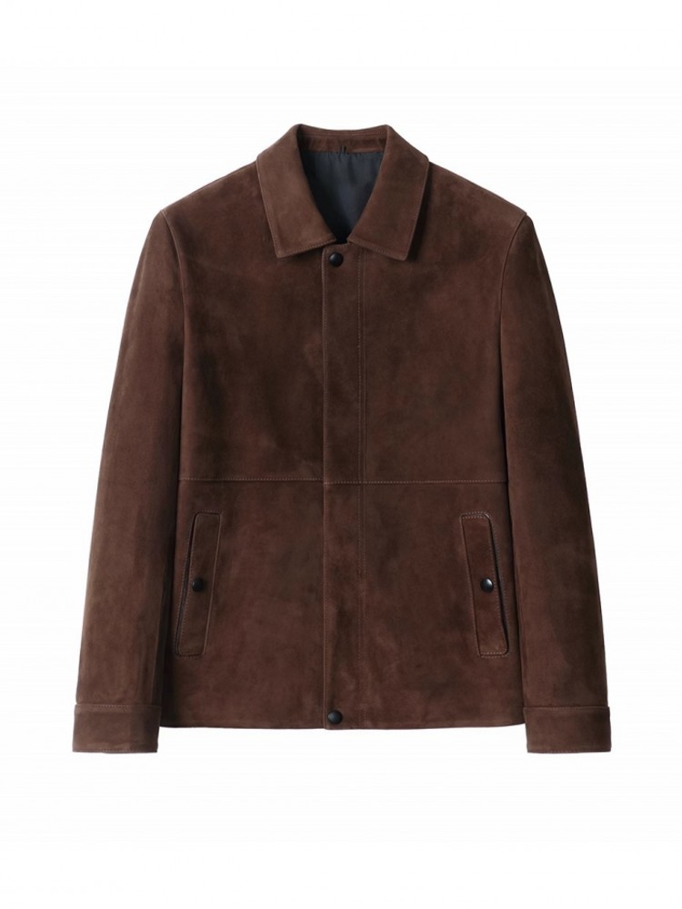 Top Quality Natural Real Suede - Leather Work Jacket Mens のレビューと価格